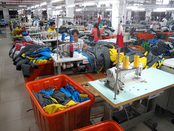 Factory in which we produce our oterwear