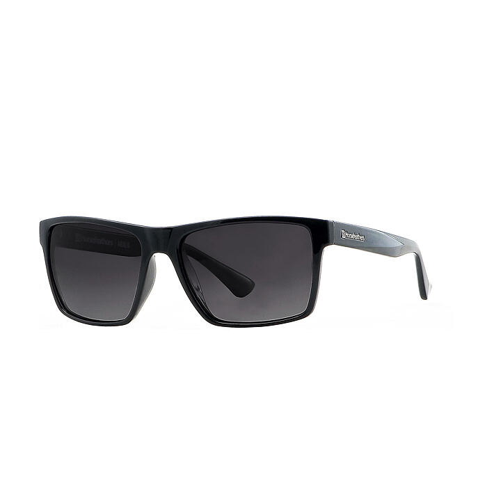 Merlin sunglasses - gloss black/gray fade out