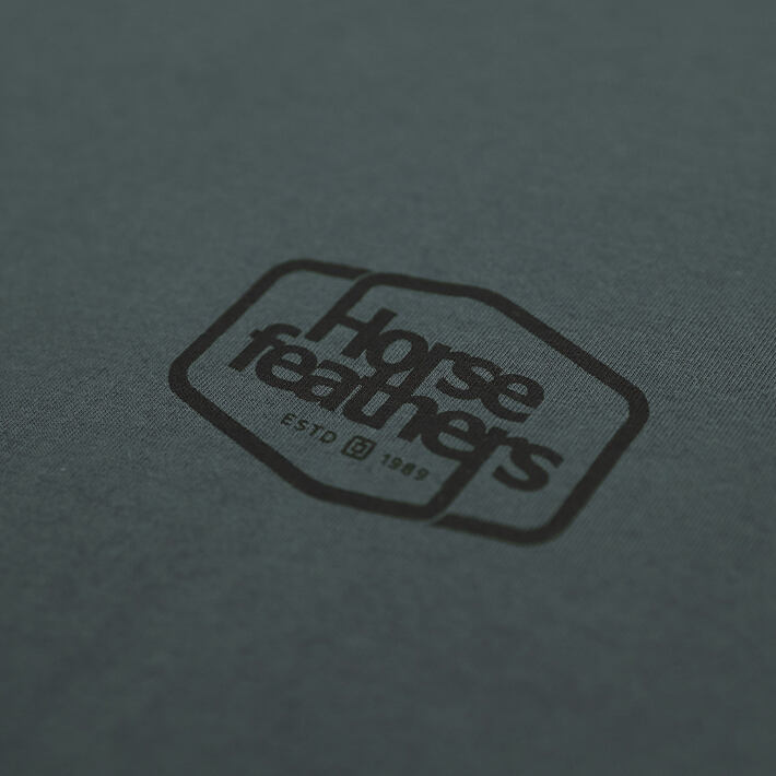 Bam LS t-shirt - smoke pine