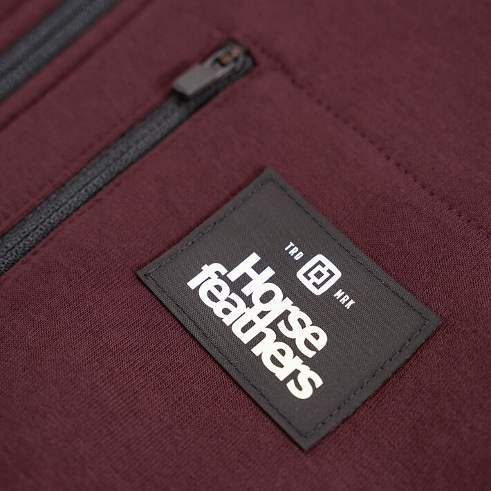 Kade hoodie - raisin