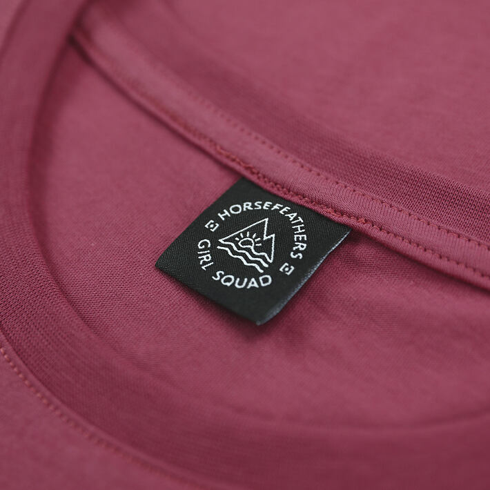 Mexicana top - garnet rose