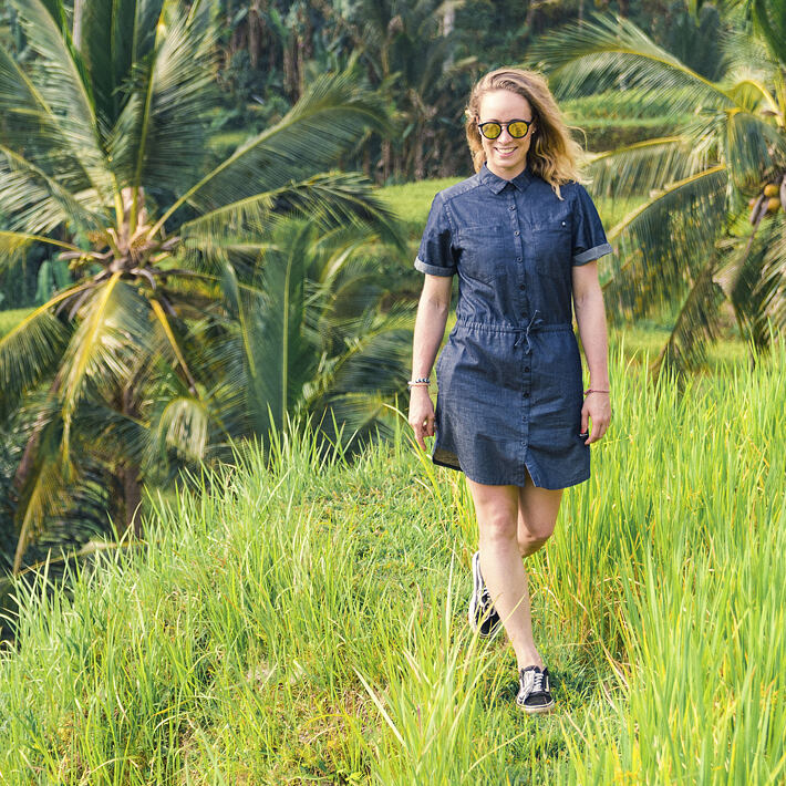 Mariana dress - indigo